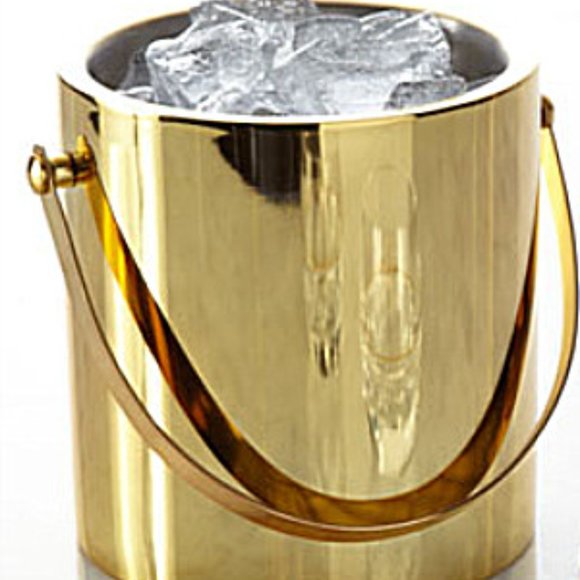 Vetro Gold Ice Bucket